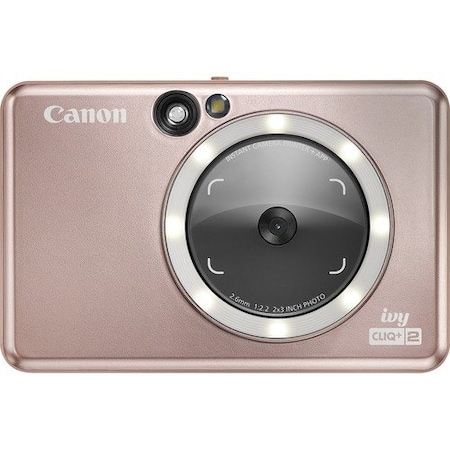 Canon Camera Printer, Bluetooth 4.0, 8MP, 2inx3inPrint Size, Rose Gold CNMCLIQ2ROSE